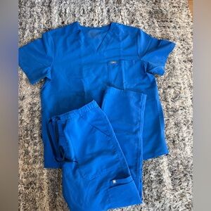 Figs Size Large Scrub Set Technical Collection